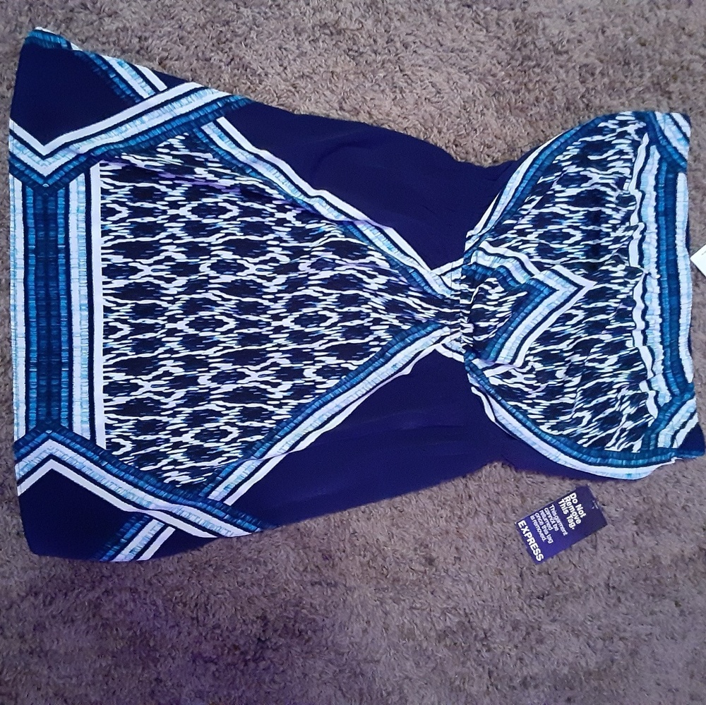Express Strapless Dress
